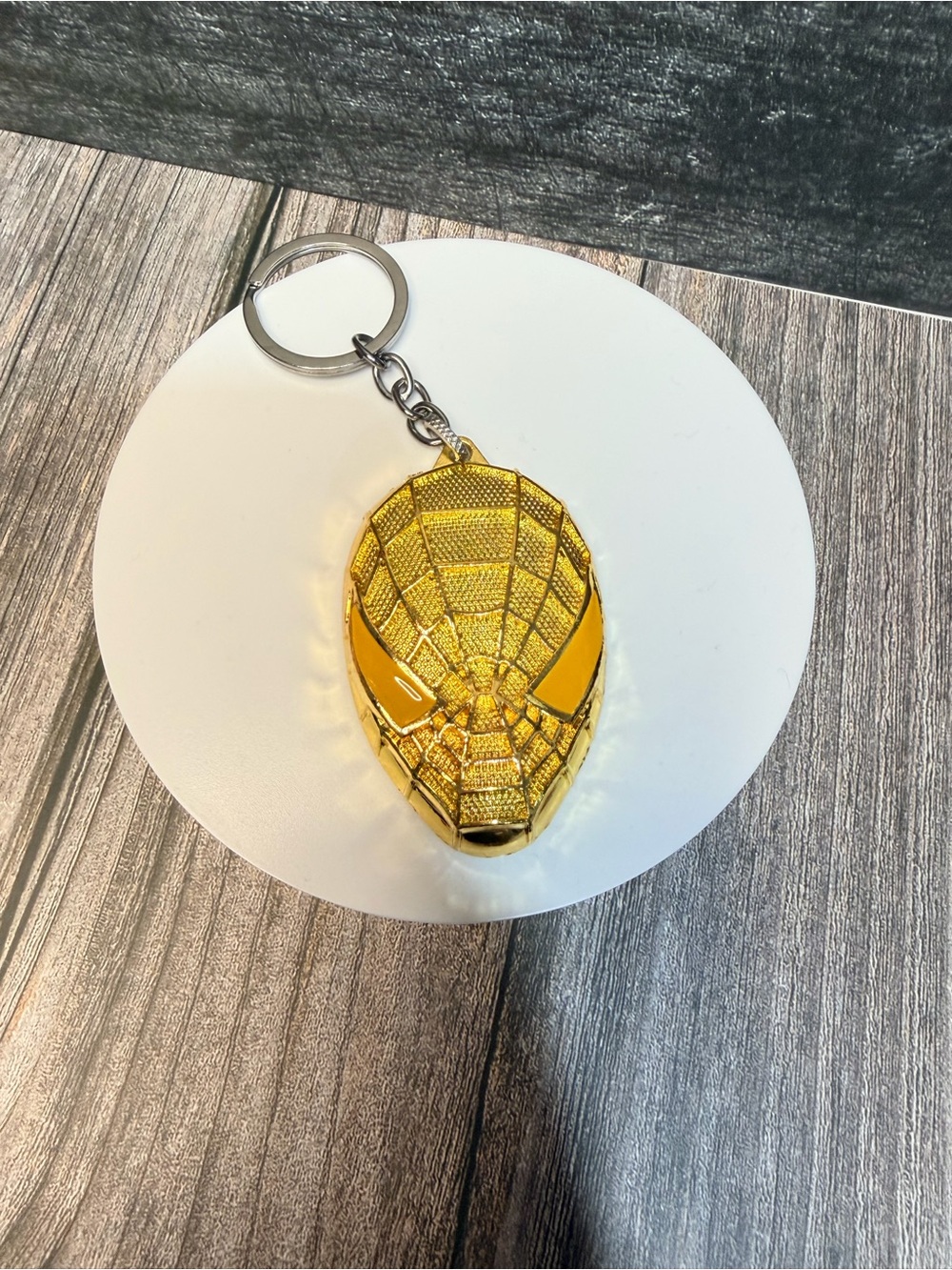 Gold Spider-Man Keychain